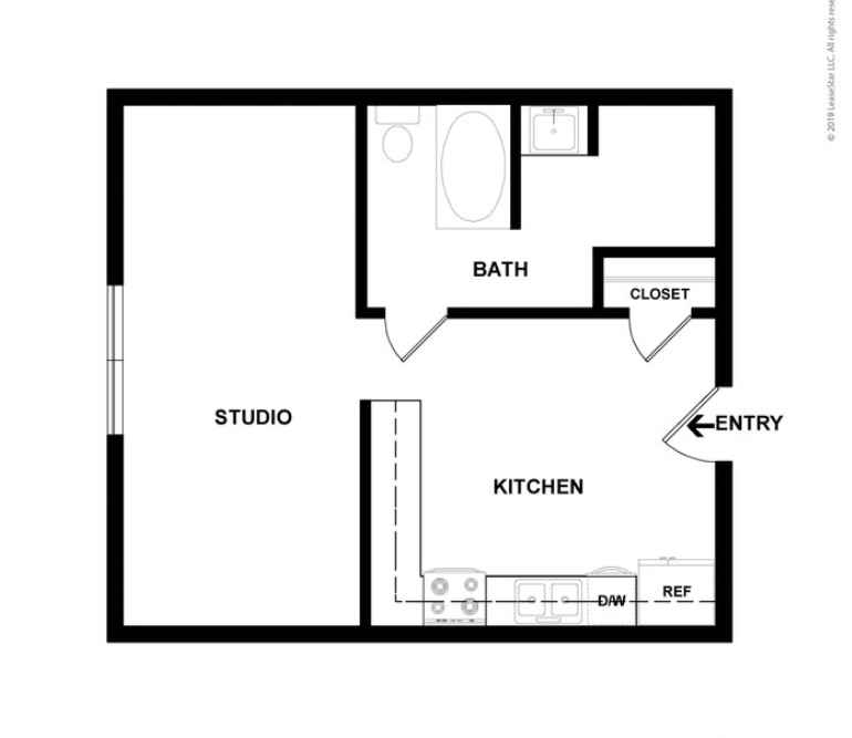 1 Bed 1 Bath - Apartment photo'