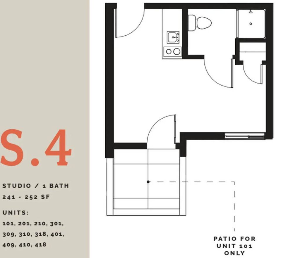 1 Bed 1 Bath - Apartment photo'