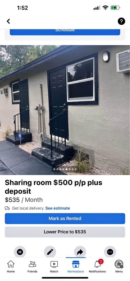 1 Bed 1 Bath - House