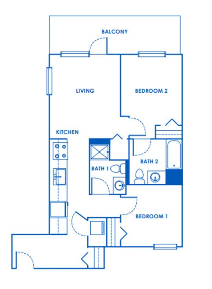 2 Beds 2 Baths Apartment - 10